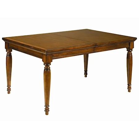 Dining Leg Table with (2) Extension Leaves